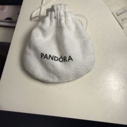 Pandora silver charm bracelet