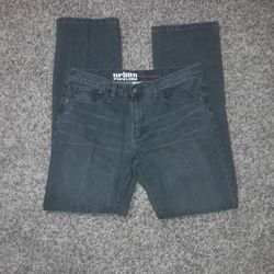 URBAN PIPELINE SLIM STRAIGHT 34 34 MENS JEANS. DARK COLOR 