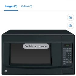 GE® 1.4 Cubic Foot Capacity Countertop Microwave Oven, Black, JES1460DSBB