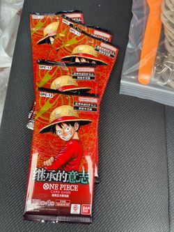 One piece op-13 packs $12 each