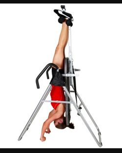 Body Champ inversion table designed for spinal decompression and stretching