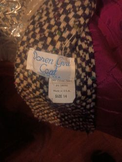 Doren girl coat