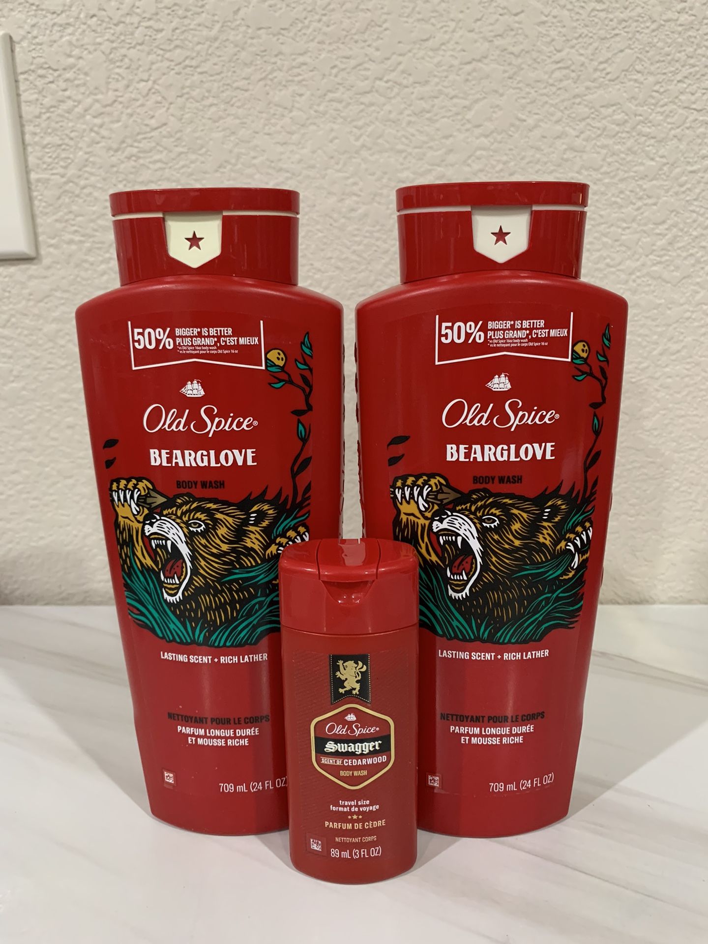 Brand new Old Spice Body Wash for Men, Bearglove Bundles ($8 For All)