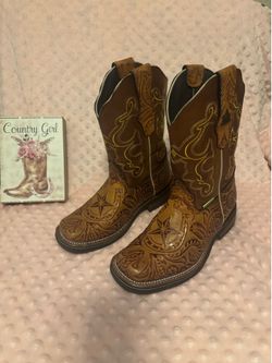 Botas vaqueras talla 7.5