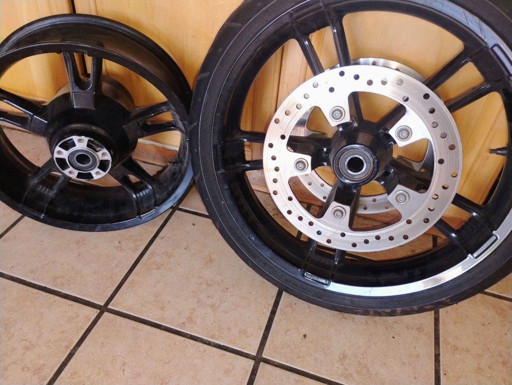 Motorcycles Rims Black
