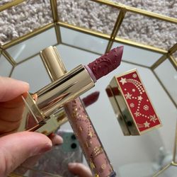 Estée Lauder full size lipstick & lip gloss