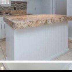 Kitchen Island Disassembled.