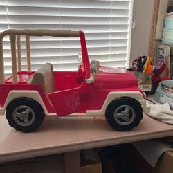 Our Generation Doll Jeep Fits American Girl Dolls