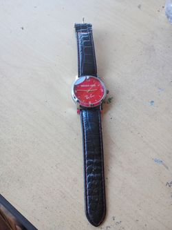 Watch: rayban genuine crocodile leather band