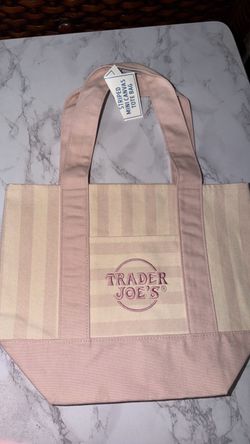 Pink Trader Joe’s tote