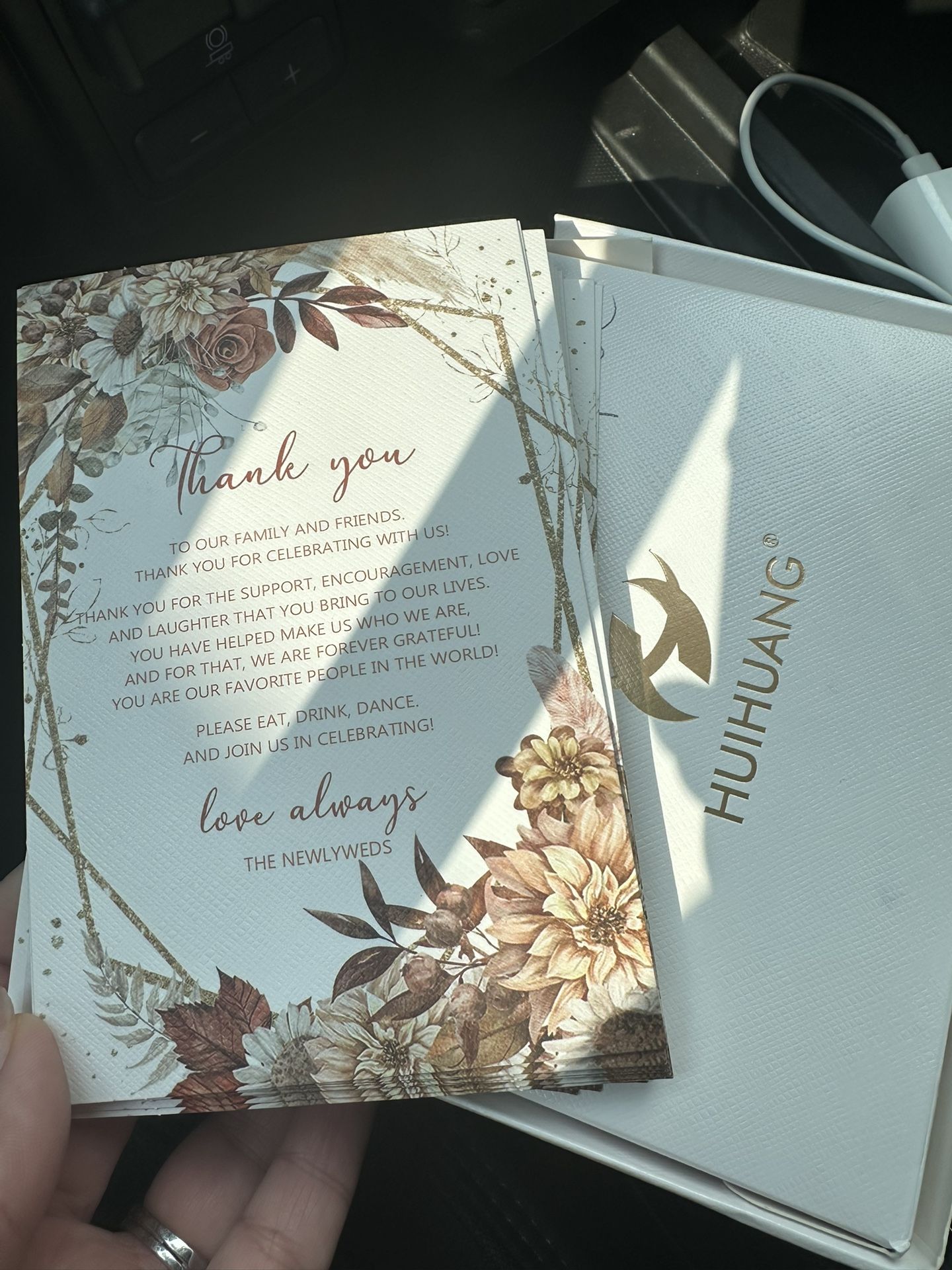 thank you wedding cards 70 total