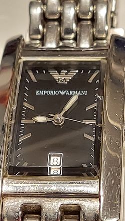 Emporio Armani Tank Watch Womens