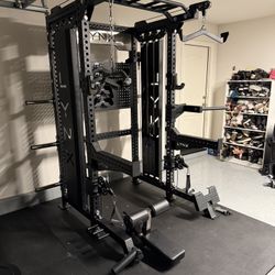 PRO 2-1 Ultimate Half Rack Functional Trainer/Gym Equipment/ Home Gym/ Fitness/ FREE DELIVERY 🚚 