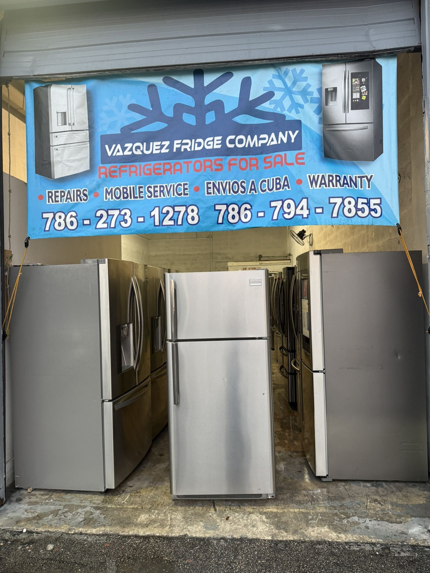 Nevera, Refrigerator Frigidaire, 30x30x66, Warranty 3 Months, Delivery Available