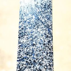 24 In X 6 In Blue Marble 144 Pieces 