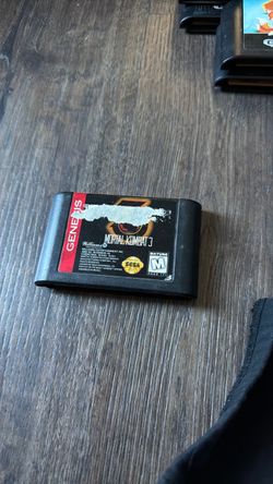 Mortal Kombat 3 Sega Genesis Cartridge