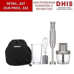 Cuisinart Variable Speed Immersion Blender with Food Processor NEW