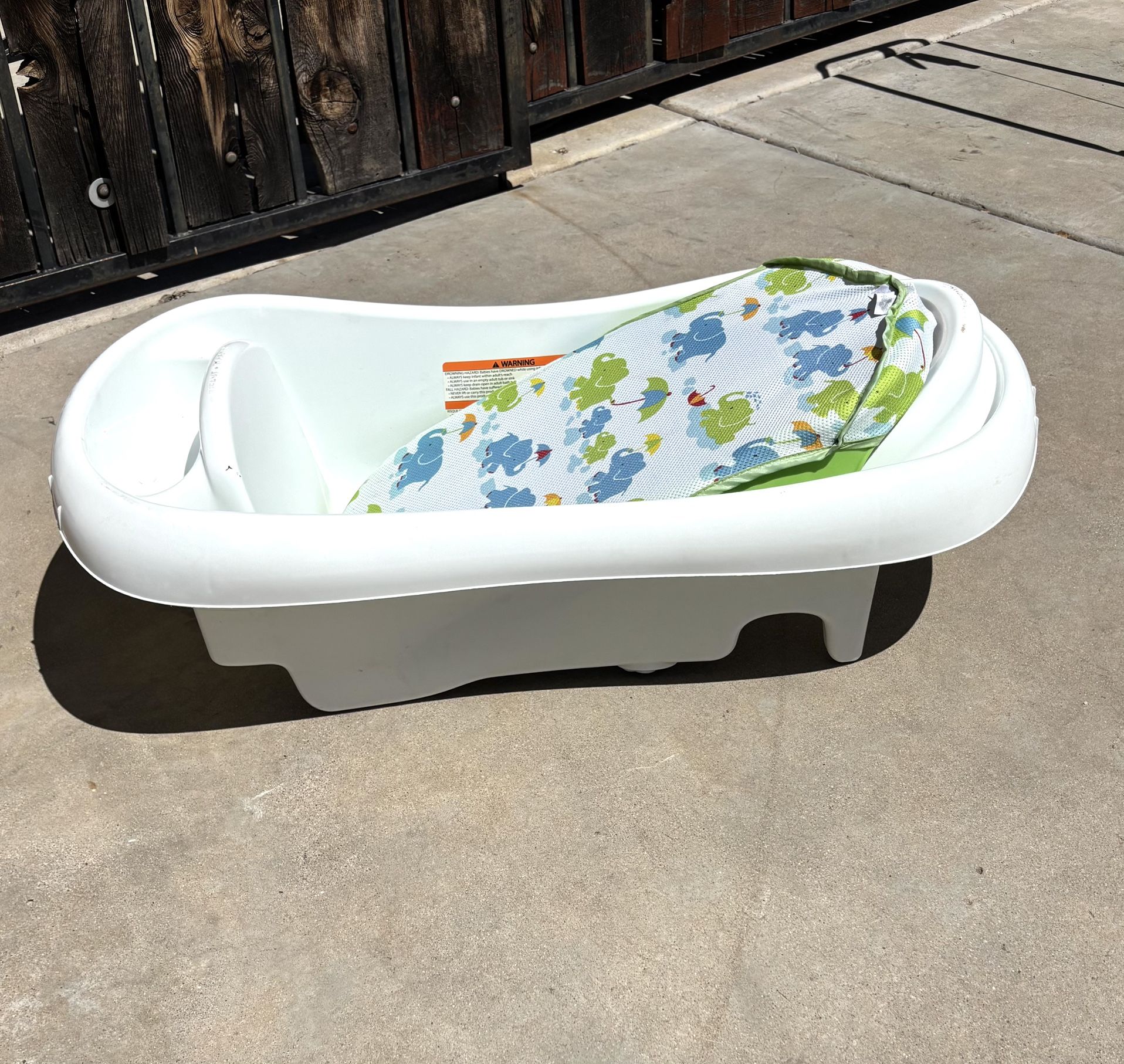 Baby Bathtub with Mesh Sling