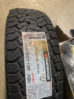 Brand New Tire 255/70/17