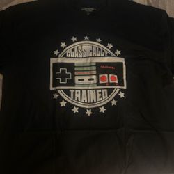 Nintendo NES 'Classically Trained' Black T-Shirt XXL