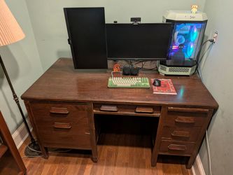 Antique Typewriter Desk