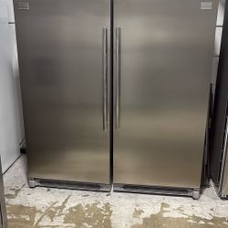 Frigidaire Professional 32” Freezer And 32” Refrigerator Units