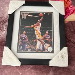 Kobe Bryant Framed Photo