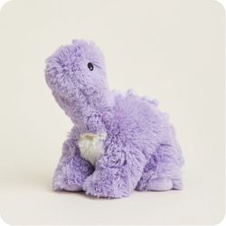 Purple Long Neck Dinosaur Weighted Lavender Scented Warmies