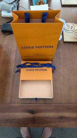 Genuine Louis Vuitton Box/Bag/ Ribbon