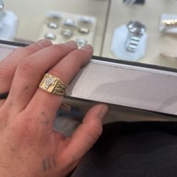 Men’s Mason Ring 14 K