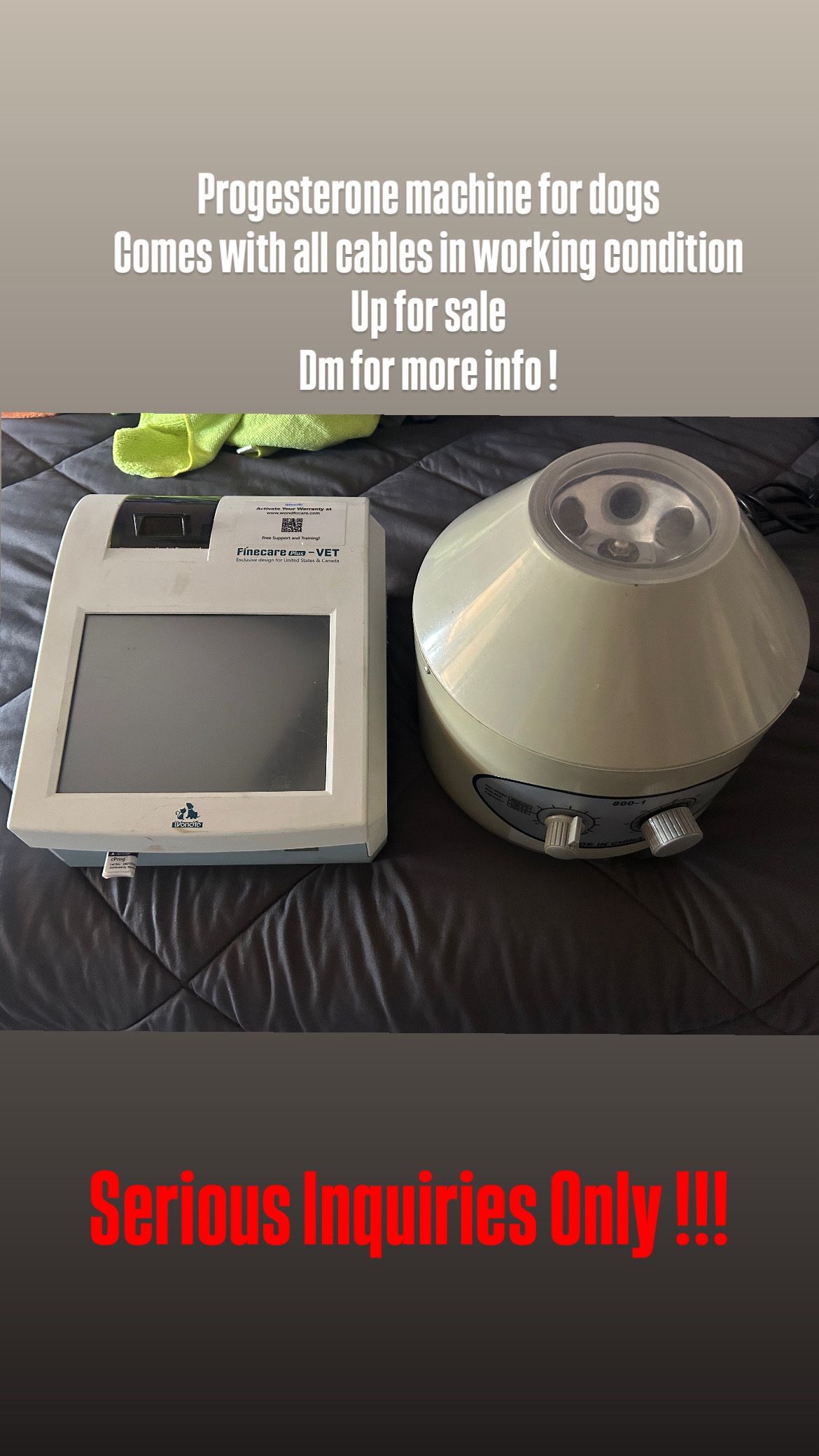 Progesterone machine For Dogs