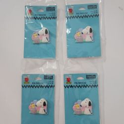 Vintage Snoopy Easter Pins - Brooch
