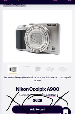 Nikon COOLPIX A900 Digital Camera