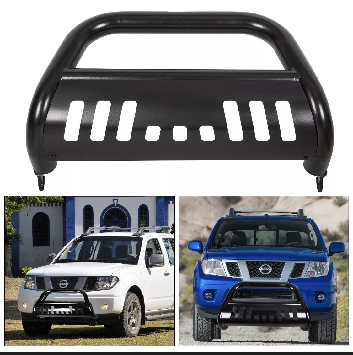Nissan Frontier pathfinder mataburro tumba burro defensa bull guard