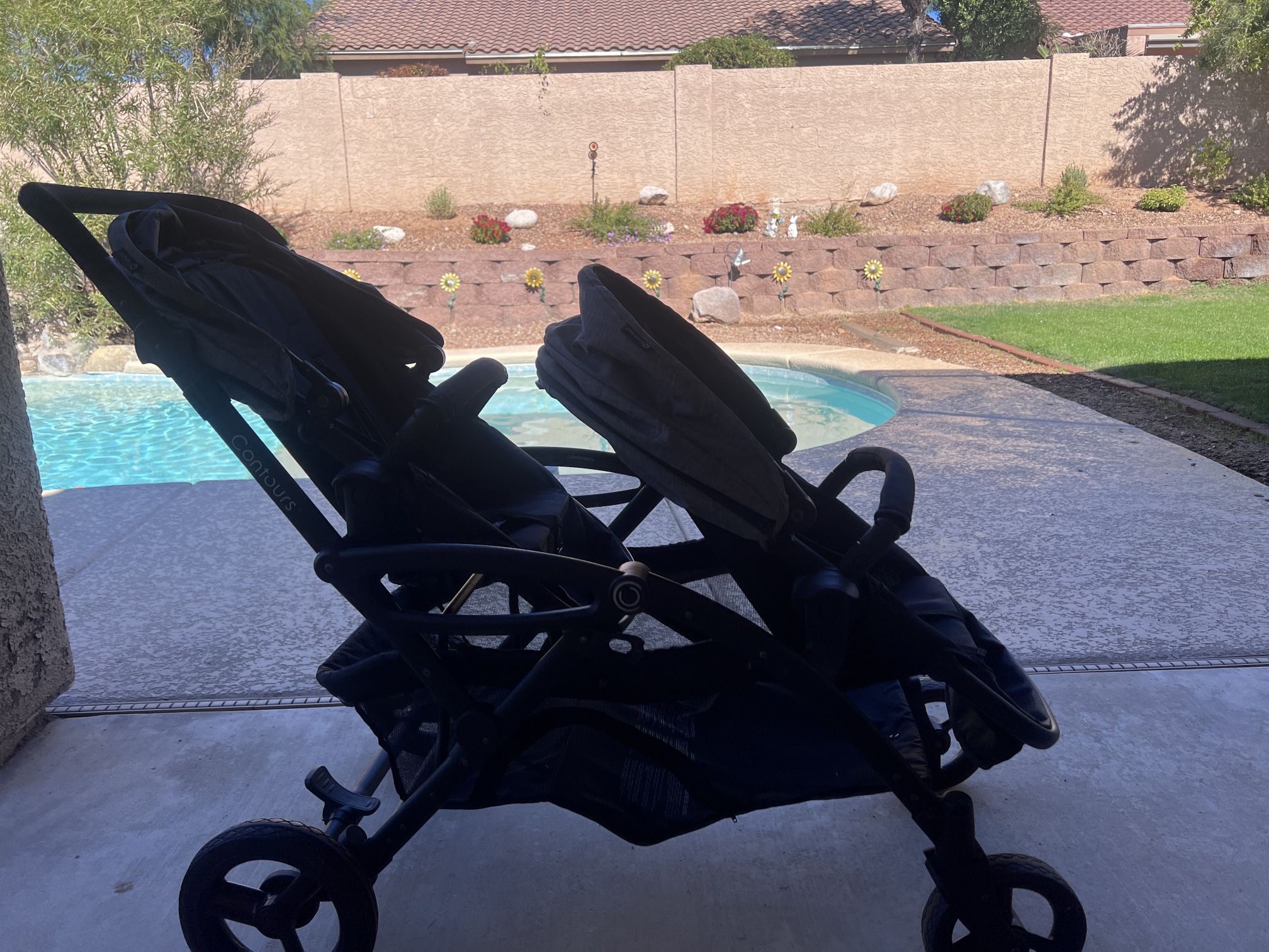 Contours double stroller