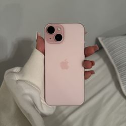 Pink iphone 15