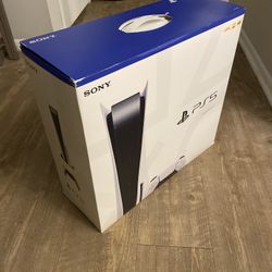 EMPTY PS5 Box