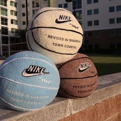 Basketball Pillows- Brown