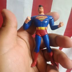 Superman 4" Inch Action Figure DC Comics 2001 Jack in the Box