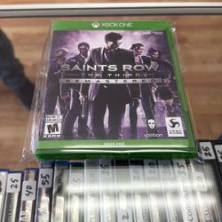 Saints Row The Third Remastered Xbox One