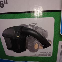 riding mower new complete grass bagger Leave Catcher