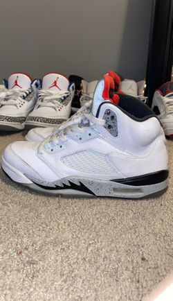 Jordan Retro 5 White Cement