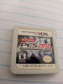 Nintendo 3ds P.E.S 2012