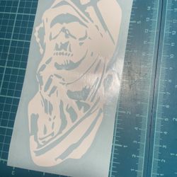 santa muerte decal / sticker
