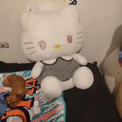 GIGANTIC hello Kitty Stuffed Animal