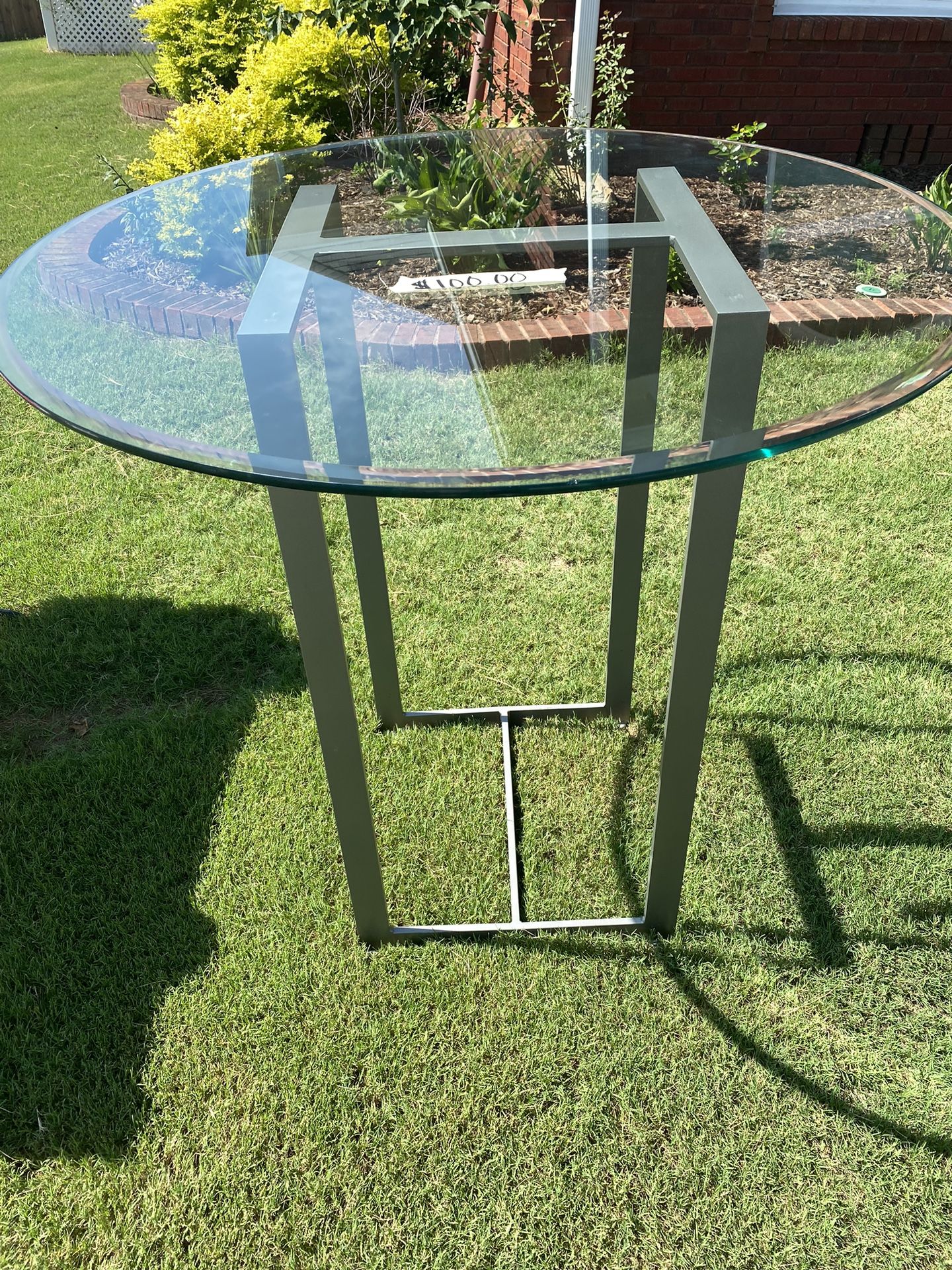 Heavy Glass Table