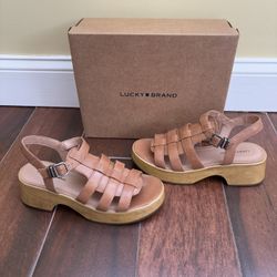 Lucky brand Platform Sandals