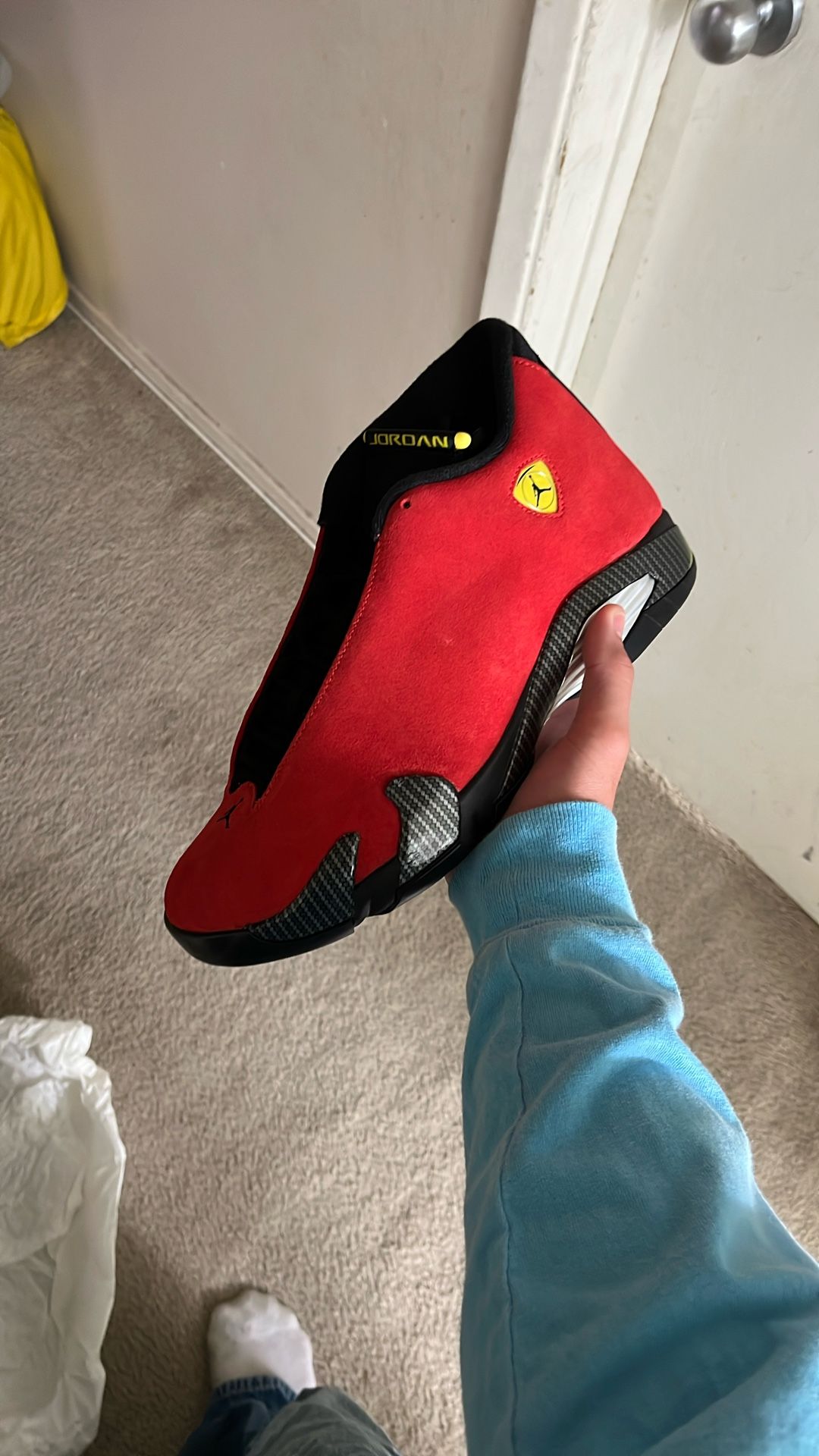 Jordan 14 Ferrari Size 12