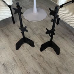 Freestanding Dual  Monitor Stand 