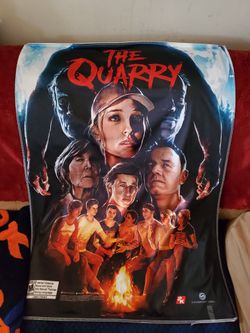 20" X 30" Promotional Material Banner The Quarry Video Game